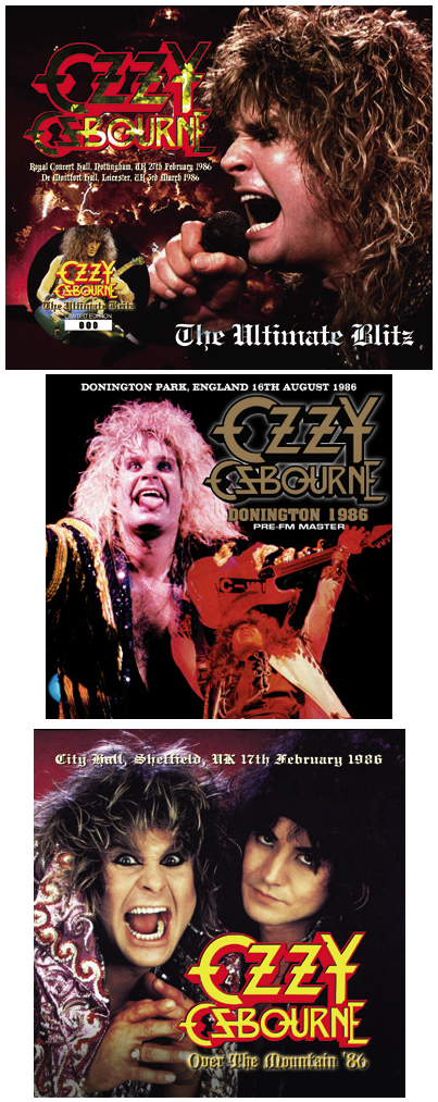 Ozzy Osbourne The Ultimate Blitz - Langley Deluxe Label 