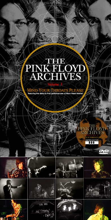 Pink Floyd Archives Volume One - Mind Your Throats Please DVD No Label