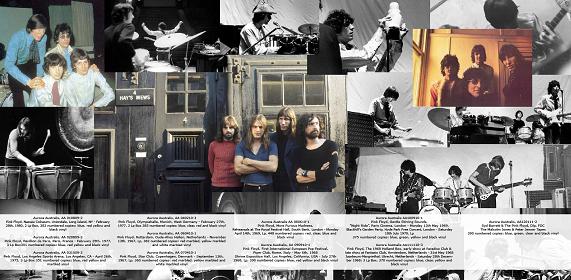Pink Floyd Free-Form Freakouts (inside cover) - Aurora Australis Label