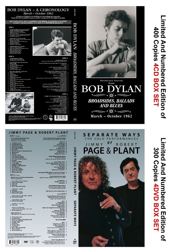 Page & Plant - Separate Ways, The Solo Performances of...Box Set - Wonderland Records