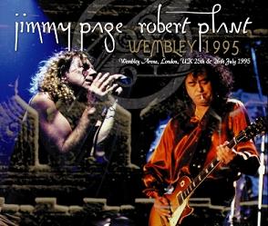 Jimmy Page & Robert Plant Wembley July 25, 1995 No Label