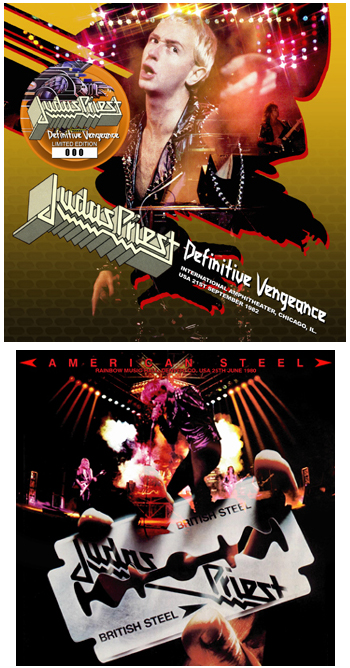 Judas Priest Definitive Vengeance -  Shades Label