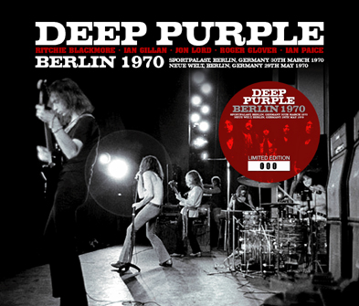 Deep Purple Berlin 1970 - Darker Than Blue Label