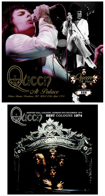 Queen At The Palace - Wardour Label