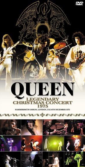 Queen Legendary Christmas Concert 1975 DVD No Label