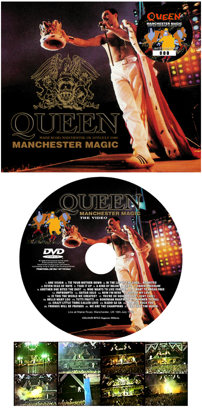 Queen Manchester Magic - Wardour Label