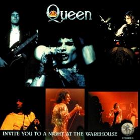 Queen Invite You To A Night At The Warehouse Wardour Label