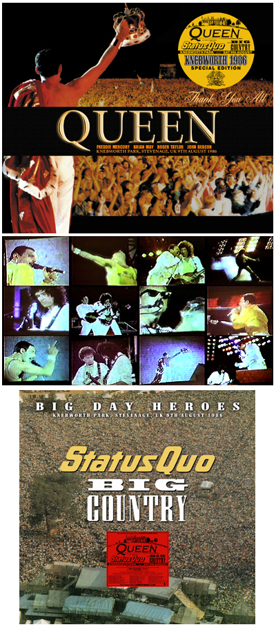 Queen Thank You All: Knebworth 1986 Special Edition - Wardour Label