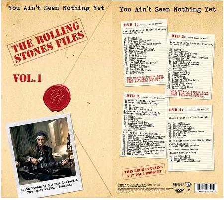 The Rolling Stones You Ain't Seen Nothin Yet - The Rolling Stones Files Vol. 1 Wonderland Records Label