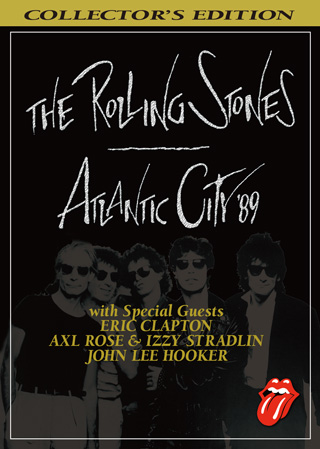 The Rolling Stones Atlantic City '89 Collector's Edition (front) - Mayflower Label DVD