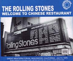 The Rolling Stones Chinese Restaurant SODD Label