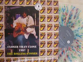 The Rolling Stones Closer Than Close 2LP Splash Vinyl on EVSR Label