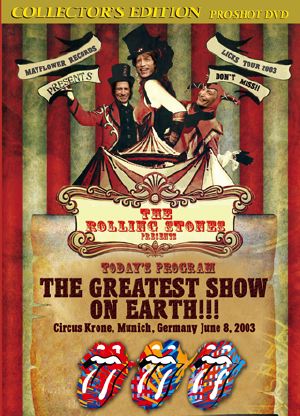 The Rolling Stones The Greatest Show On Earth - Mayflower DVD