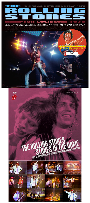 The Rolling Stones Hampton Coliseum 1978 - No Label