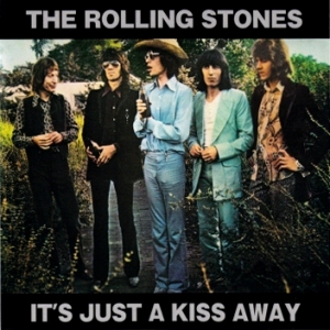 The Rolling Stones It's Just A Kiss Away Dog N Cat Records Label