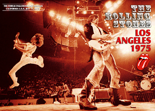 The Rolling Stones Los Angeles 1975 (front) - Mayflower Label DVD