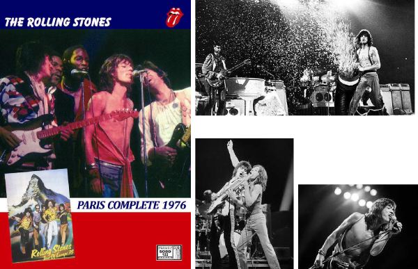 The Rolling Stones Paris Complete 1976 DVD - SODD Label 