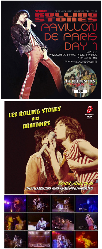 The Rolling Stones Pavillon de Paris Day 1 - No Label