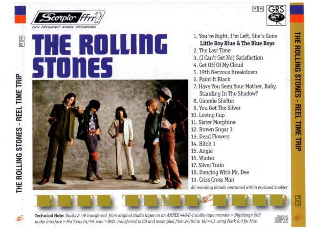 The Rolling Stones Reel Time Trip (back) - Scorpio Label