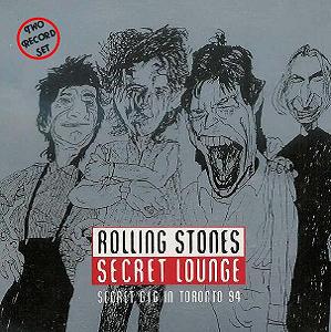 The Rolling Stones Secret Lounge 2LP front Cat Records Label