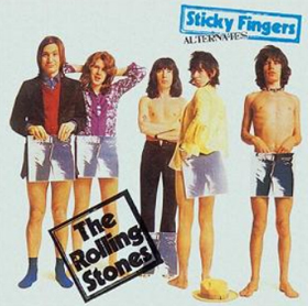 The Rolling Stones Sticky Fingers Alternates SODD Label