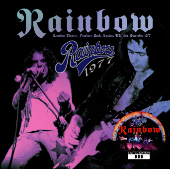 Rainbow 1977 - Rising Arrow Label