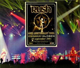 Rush At Globen 2004 Crystal Cat Label