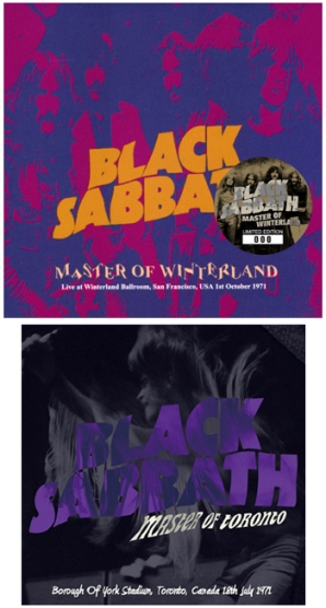 Black Sabbath Master Of Winterland - Reel Masters Label