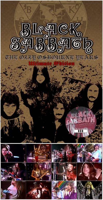 Black Sabbath The Ozzy Osbourne Years: Ultimate Edition DVD - No Label