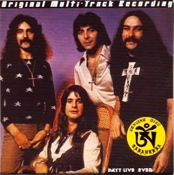 Black Sabbath Past Live Ever Tarantura Label