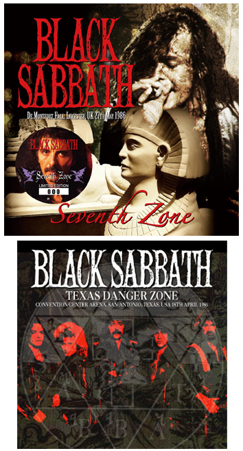 Black Sabbath Seventh Zone - Shades Label