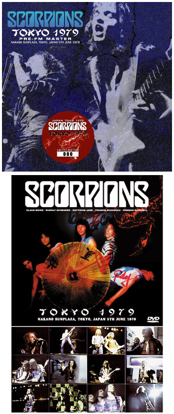 Scorpions Tokyo 1979 - Shades Label
