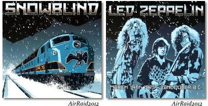 Led Zeppelin Snowblind Bonus Disc Sleeves - Empress Valley Supreme Disc Label