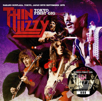 Thin Lizzy Tokyo First Gig - Shades Label