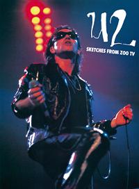 U2 Sketches In Zoo TV DVD Apocalypse Sound Label