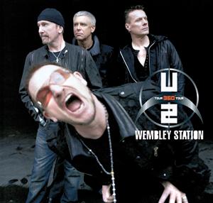 U2 Wembley Station The Godfather Records Label