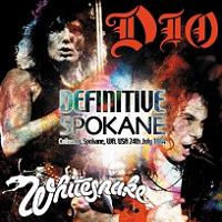 Dio/Whitesnake Definitive Spokane Power Gate Label 