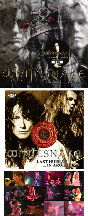 Whitesnake Last Hurrah In Tokyo Shades Label