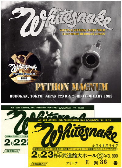 Whitesnake Python Magnum - Calm & Storm Label