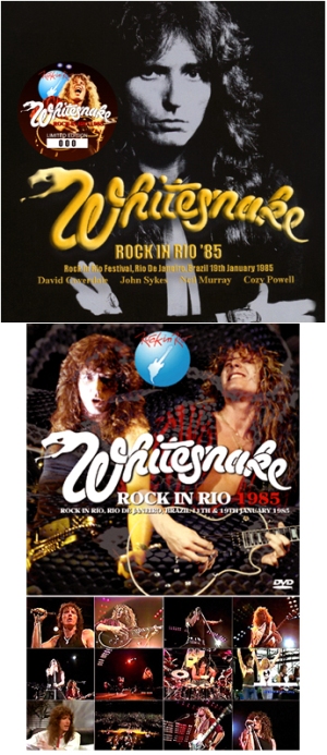 Whitesnake Rock In Rio '85 - Langley Label
