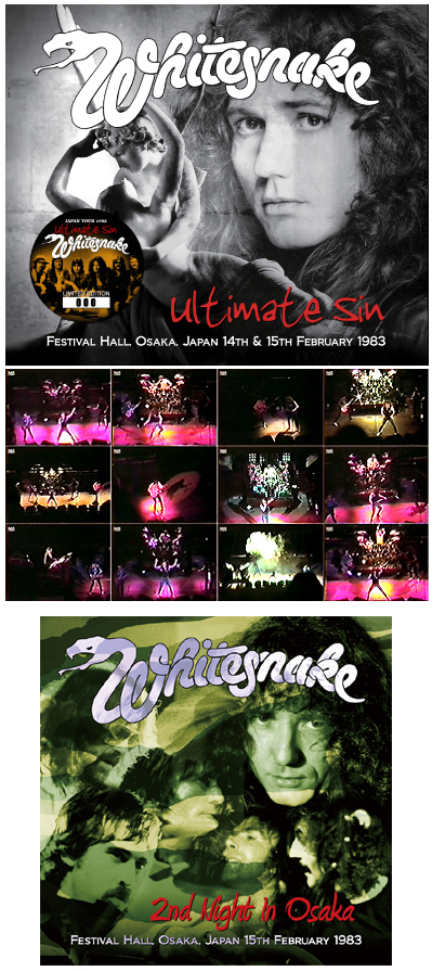 Whitesnake Ultimate Sin - Shades Label