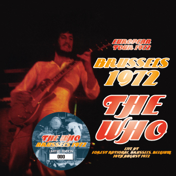 The Who Brussels 1972 - No Label