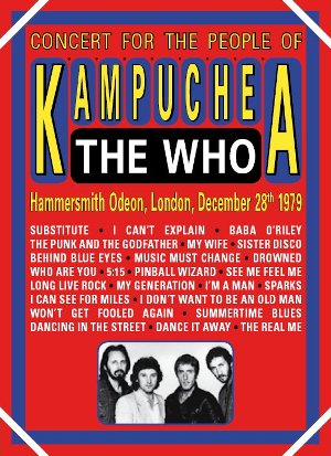 The Who Concert For Kampuchea DVD - King Snake Label