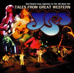 Yes Tales From Great Western Virtuoso Label