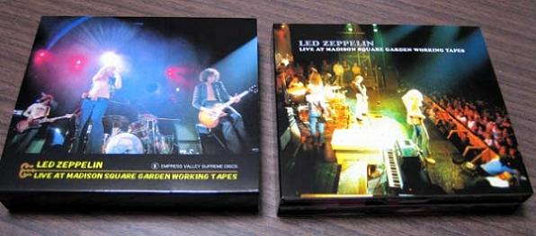 Led Zeppelin Madison Square Garden Working Tapes front Empress Valley