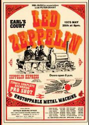 Led Zeppelin Unstoppable Metal Machine DVD Condor Label