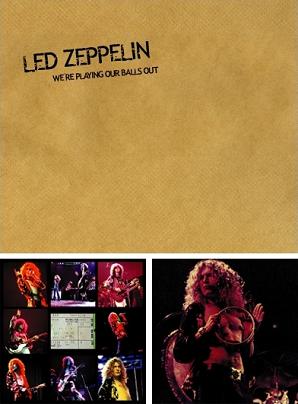 Led Zeppelin We're Playing Our Balls Out TCOLZ Label