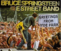 Bruce Springsteen & The E Street Band Hyde Park Dream Night Crystal Cat Label