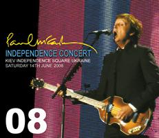 Paul McCartney Independence Concert 08 Picadilly Circus Label 