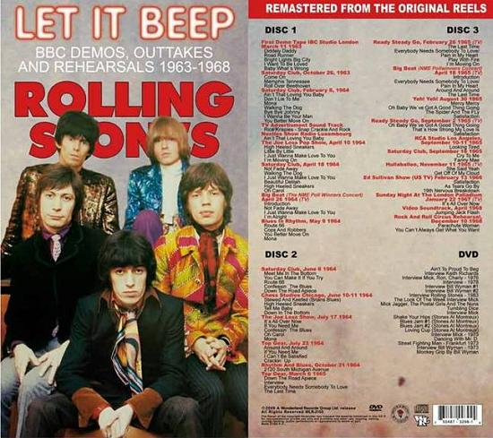 The Rolling Stones Let It Beep Box Rattlesnake Label